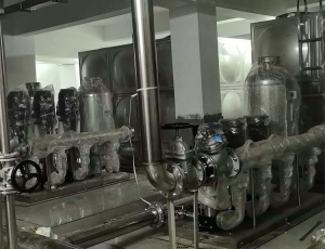 江西萍乡-天润芙蓉项目-二次供水设备+泵房现场